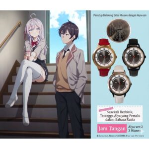 Jam Tangan Alya-san Version 2 Big Size Limited Edition Quartz Premium Jam Tangan Alya-san Version 2 Big Size Limited Edition Quartz Premium