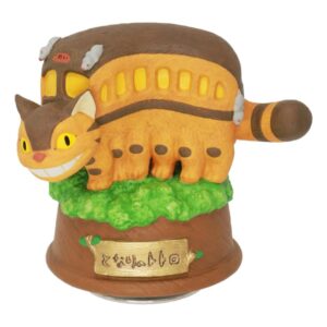 Music Box Studio Ghibli My Neighbor Totoro Cat Bus Porcelain Original