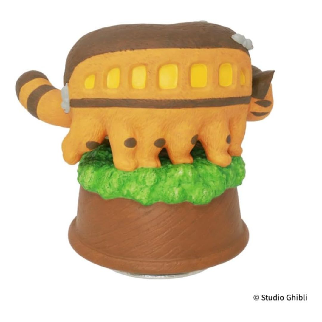 Music Box Studio Ghibli My Neighbor Totoro Cat Bus Porcelain Original