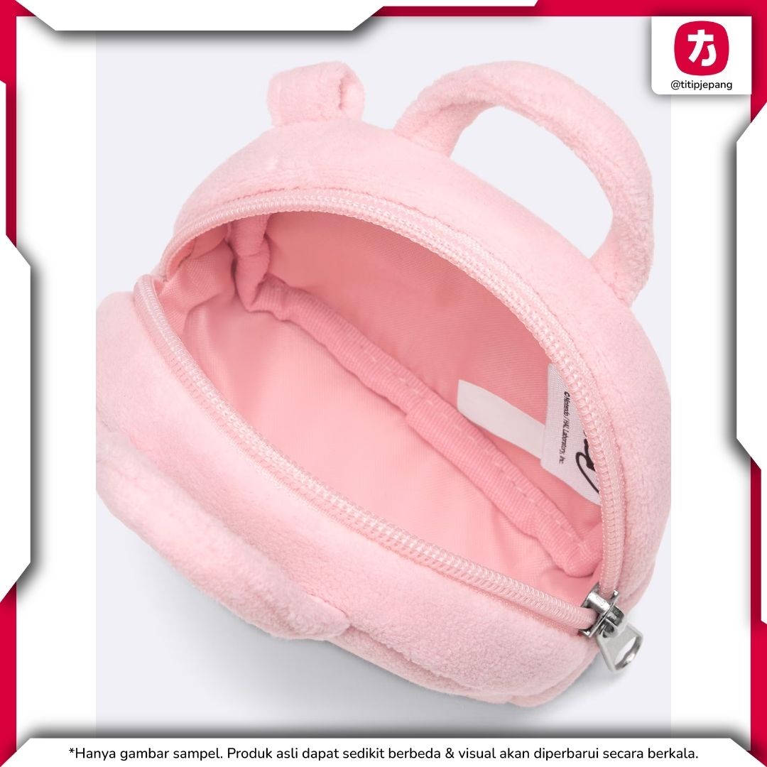 Pouch GU Kirby Pink Mini dengan Desain Menarik untuk Menyimpan Barang Kecil