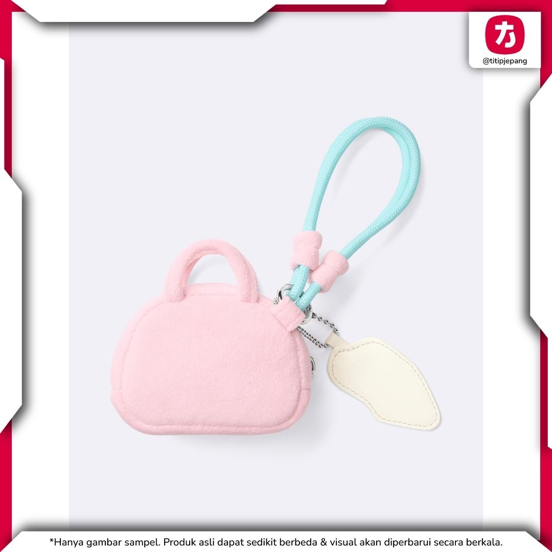 Pouch GU Kirby Pink Mini dengan Desain Menarik untuk Menyimpan Barang Kecil