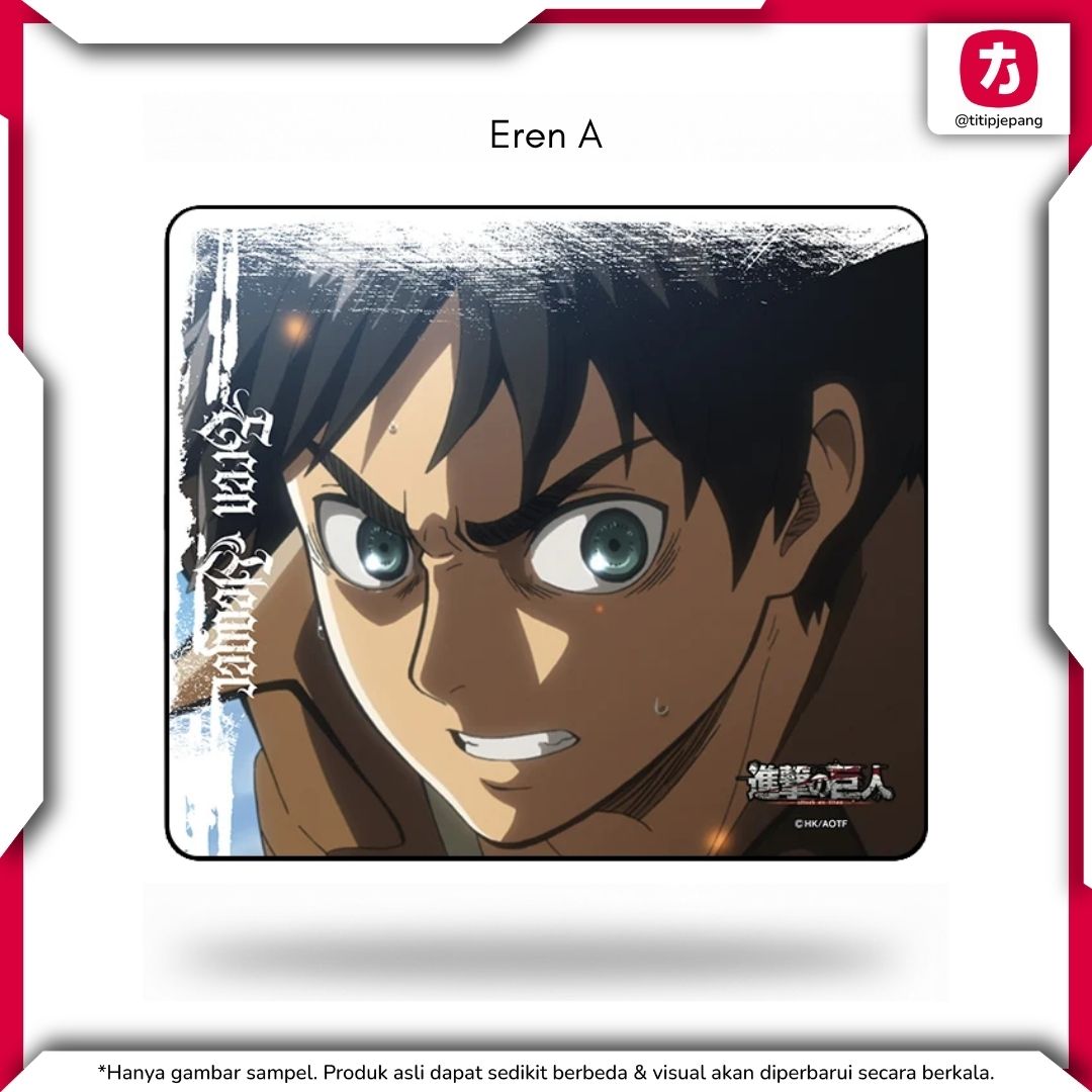 Mousepad Gaming Attack on Titan Eren Baby Faze untuk Kontrol Mouse Presisi
