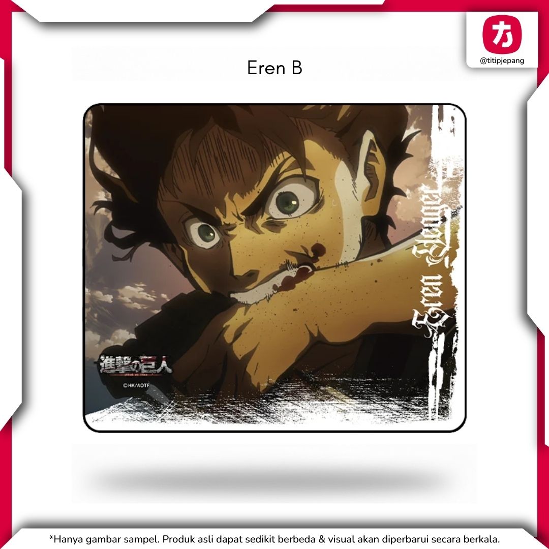 Mousepad Gaming Attack on Titan Eren Baby Faze untuk Kontrol Mouse Presisi