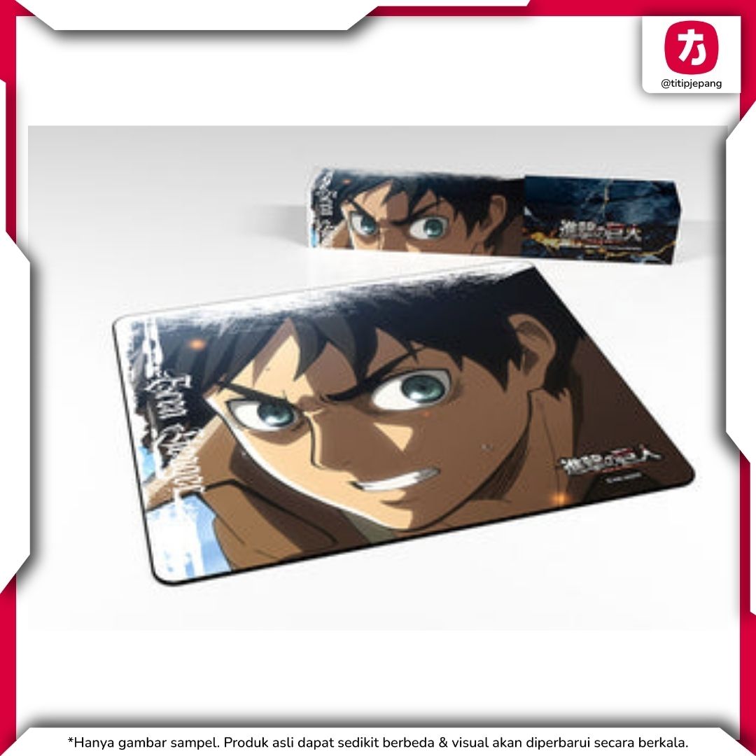 Mousepad Gaming Attack on Titan Eren Baby Faze untuk Kontrol Mouse Presisi