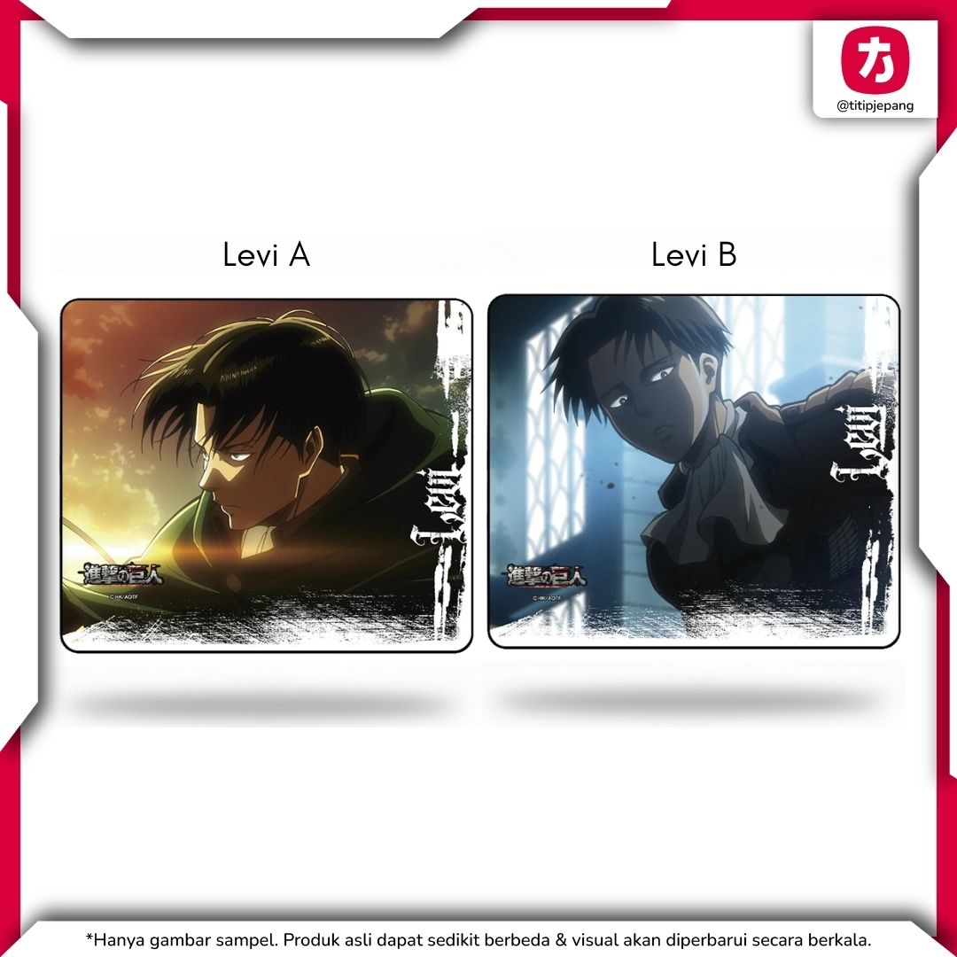 Mousepad Gaming Attack on Titan Levi Baby Faze untuk Tracking Lebih Presisi