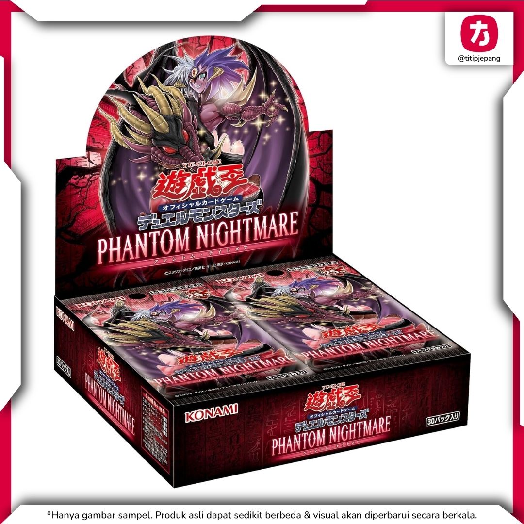 Yu-Gi-Oh TCG! Kartu Yugioh Official Card Game Series 12 Booster Set Phantom Nightmare Yu-Gi-Oh TCG! Kartu Yugioh Official Card Game Series 12 Booster Set Phantom Nightmare