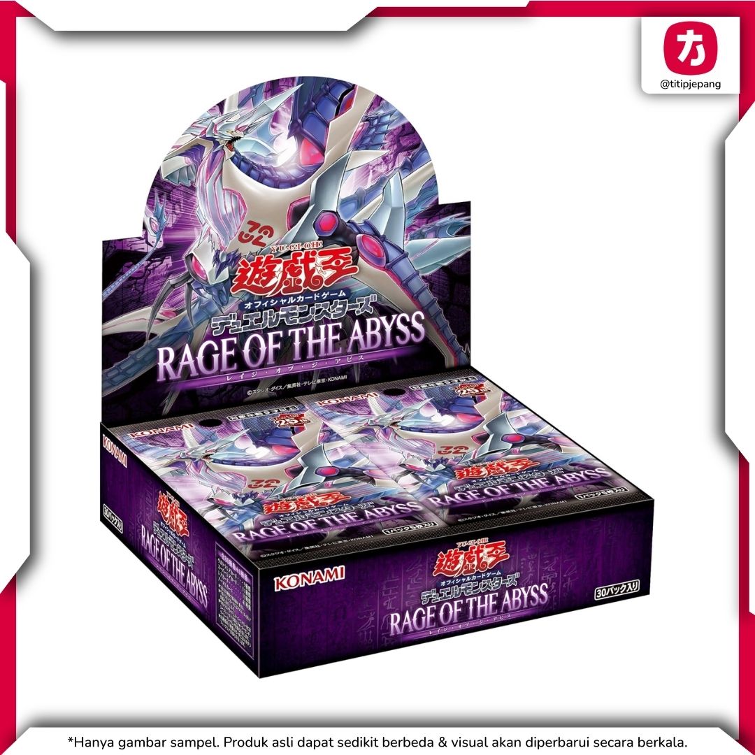 Yu-Gi-Oh TCG! Kartu Yugioh Official Card Game Series 12 Booster Set Rage of the Abyss