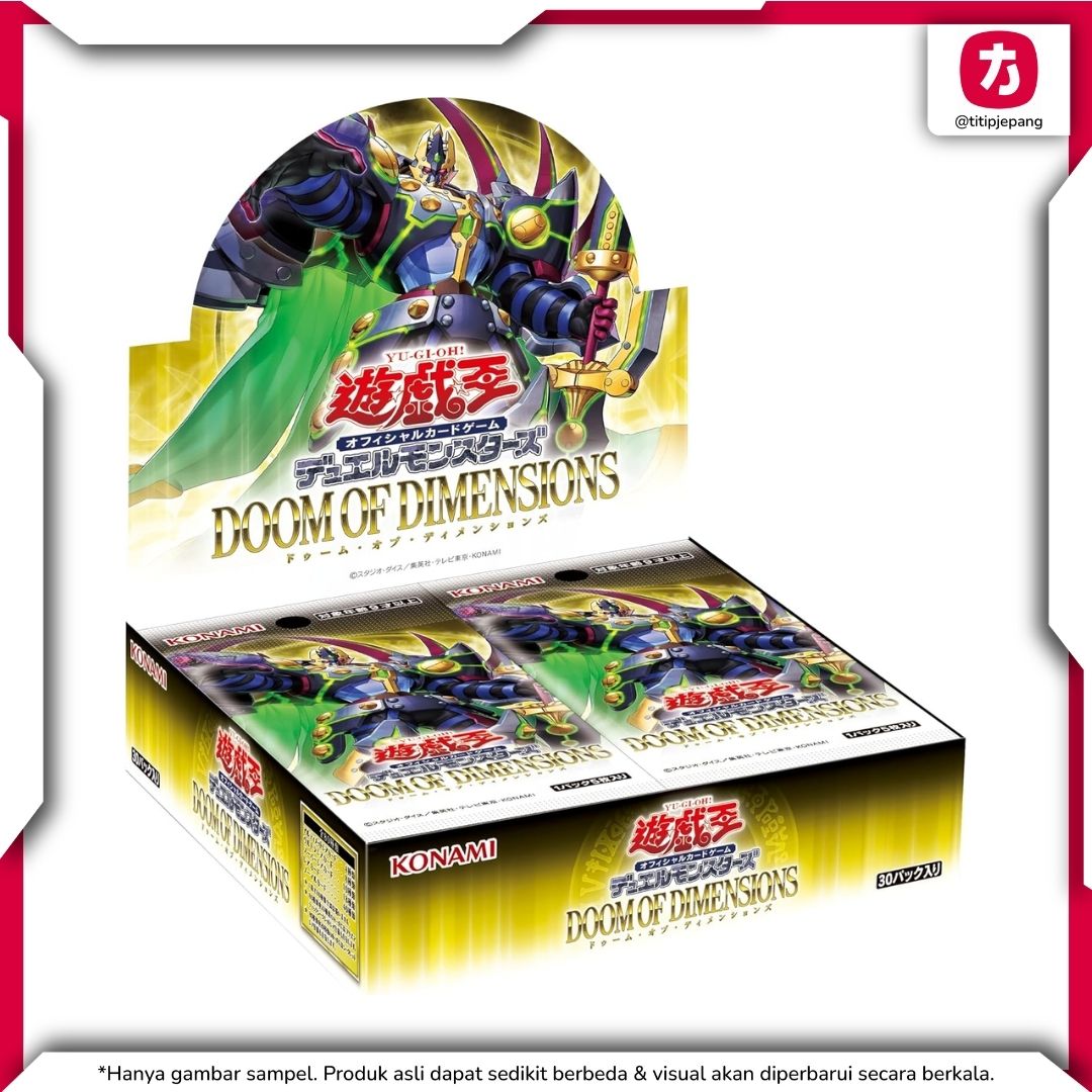 Yu-Gi-Oh TCG! Kartu Yugioh Official Card Game Series 13 Booster Set Doom of Dimensions