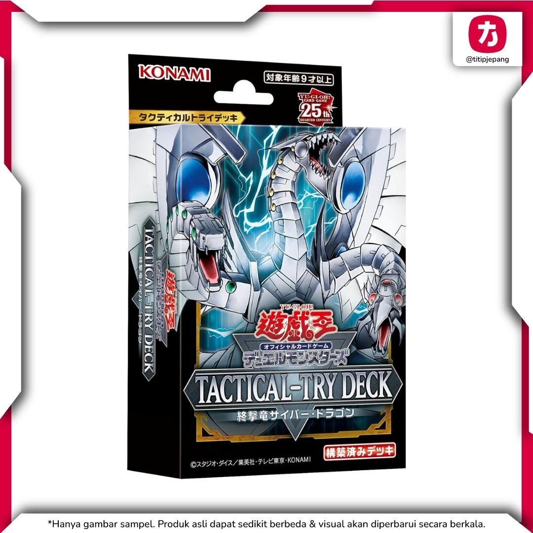  Yu-Gi-Oh TCG! Kartu Yugioh Official Card Game Tactical-Try Deck Decisive Strike Cyber Dragon 