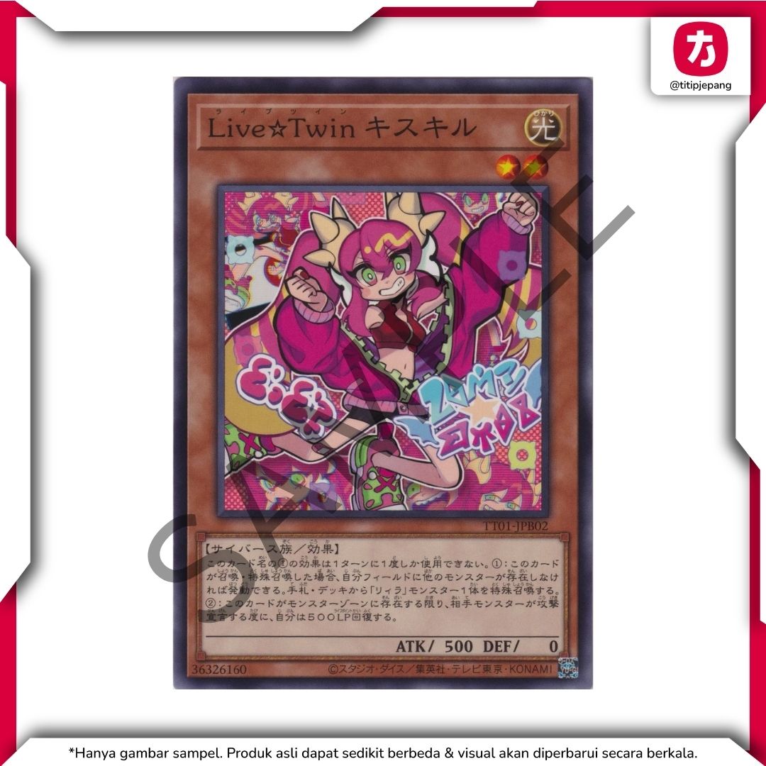Yu-Gi-Oh TCG! Kartu Yugioh Official Card Game Tactical-Try Deck Evil Twin the Kaito Pair