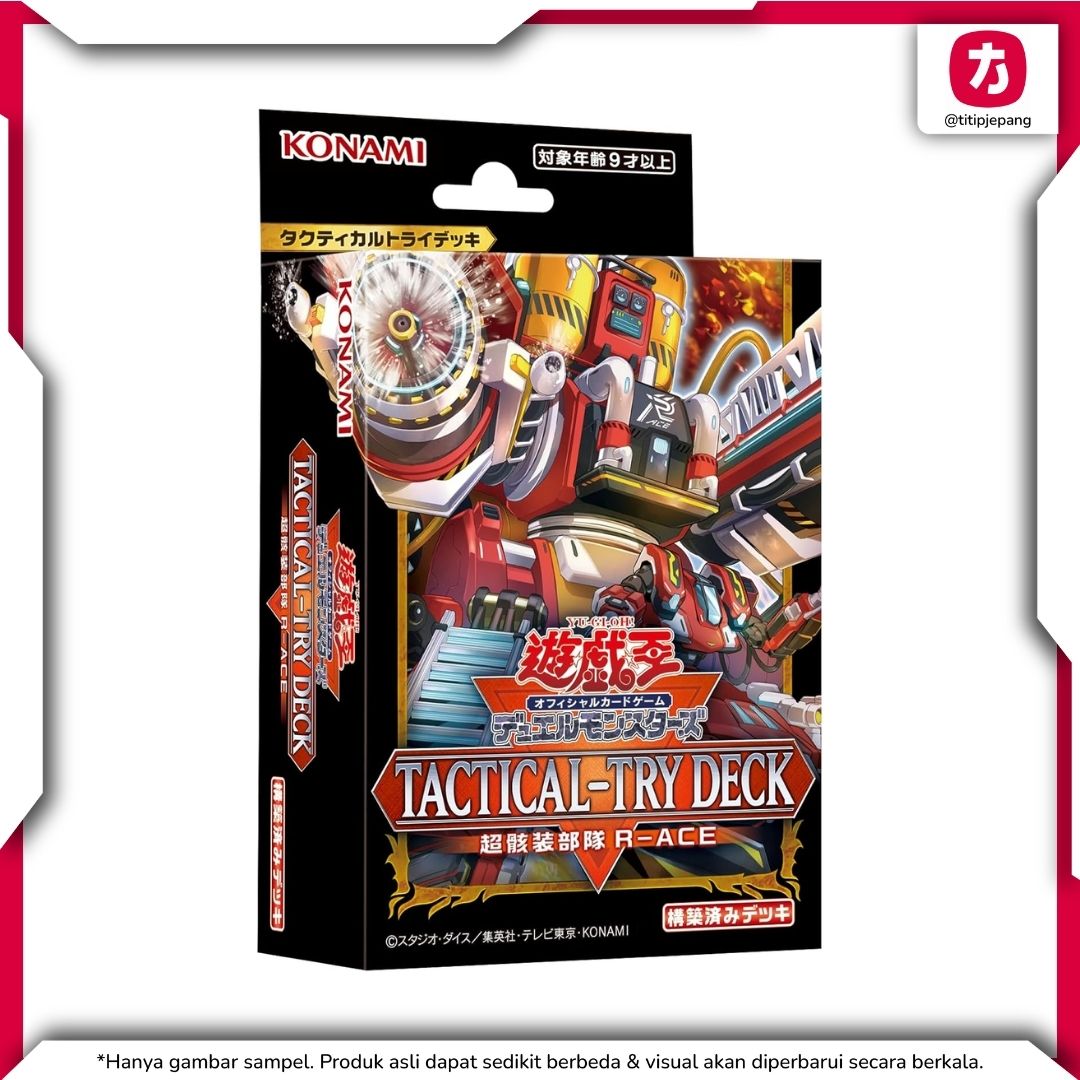 Yu-Gi-Oh TCG! Kartu Yugioh Official Card Game Tactical-Try Deck Rescue-ACE