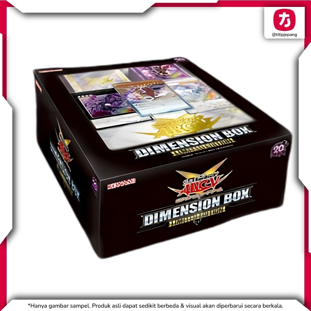 Yu-Gi-Oh TCG! Kartu Yugioh Official Card Game Box Set Dimension Box Limited Edition