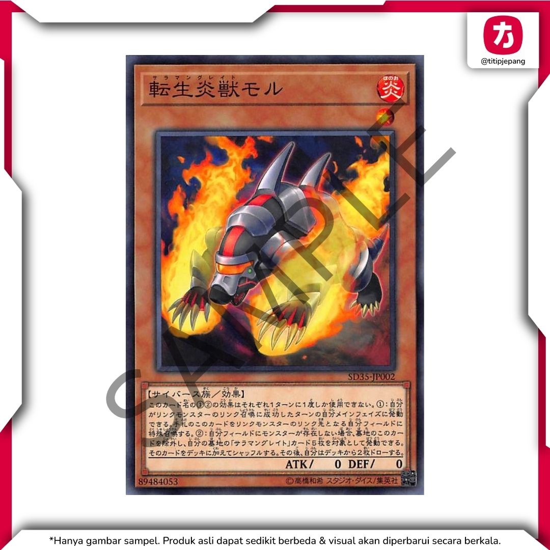  Kartu Yugioh Official Card Game Duel Monsters Soulburner (TCG Yu-Gi-Oh!) 