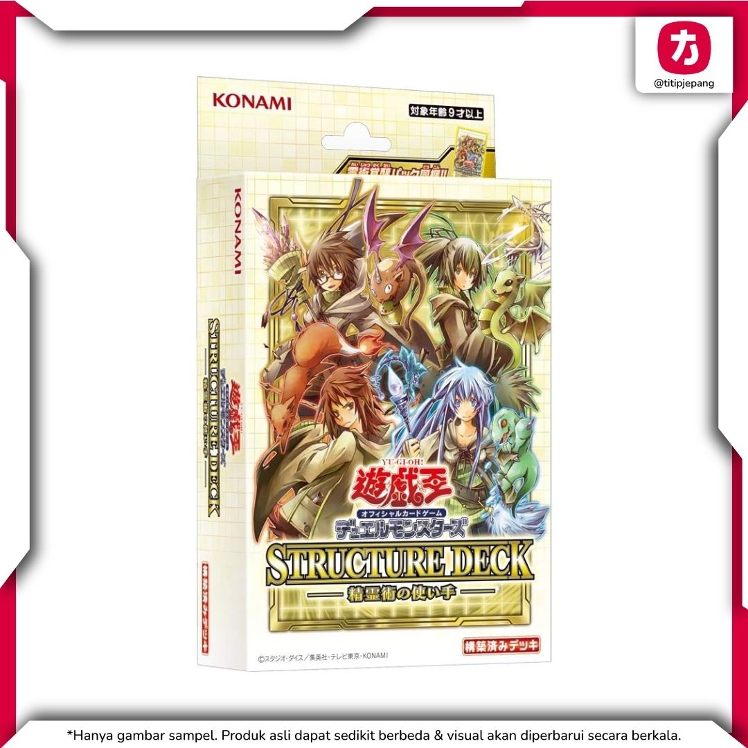 Kartu Yugioh Official Card Game Duel Monsters Masters of the Spiritual Arts (TCG Yu-Gi-Oh!) 