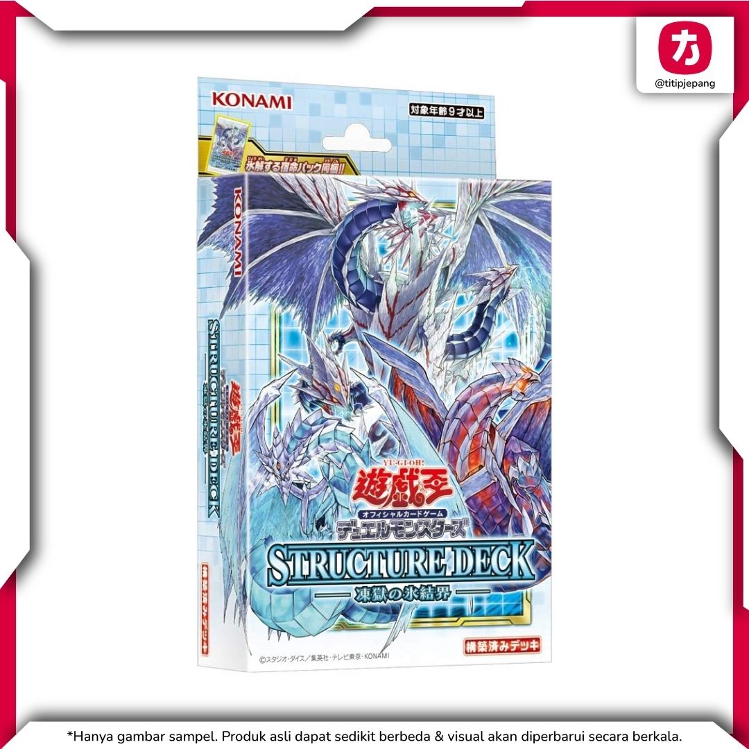  Kartu Yugioh Official Card Game Duel Monsters Ice Barrier of the Frozen Prison (TCG Yu-Gi-Oh!) 