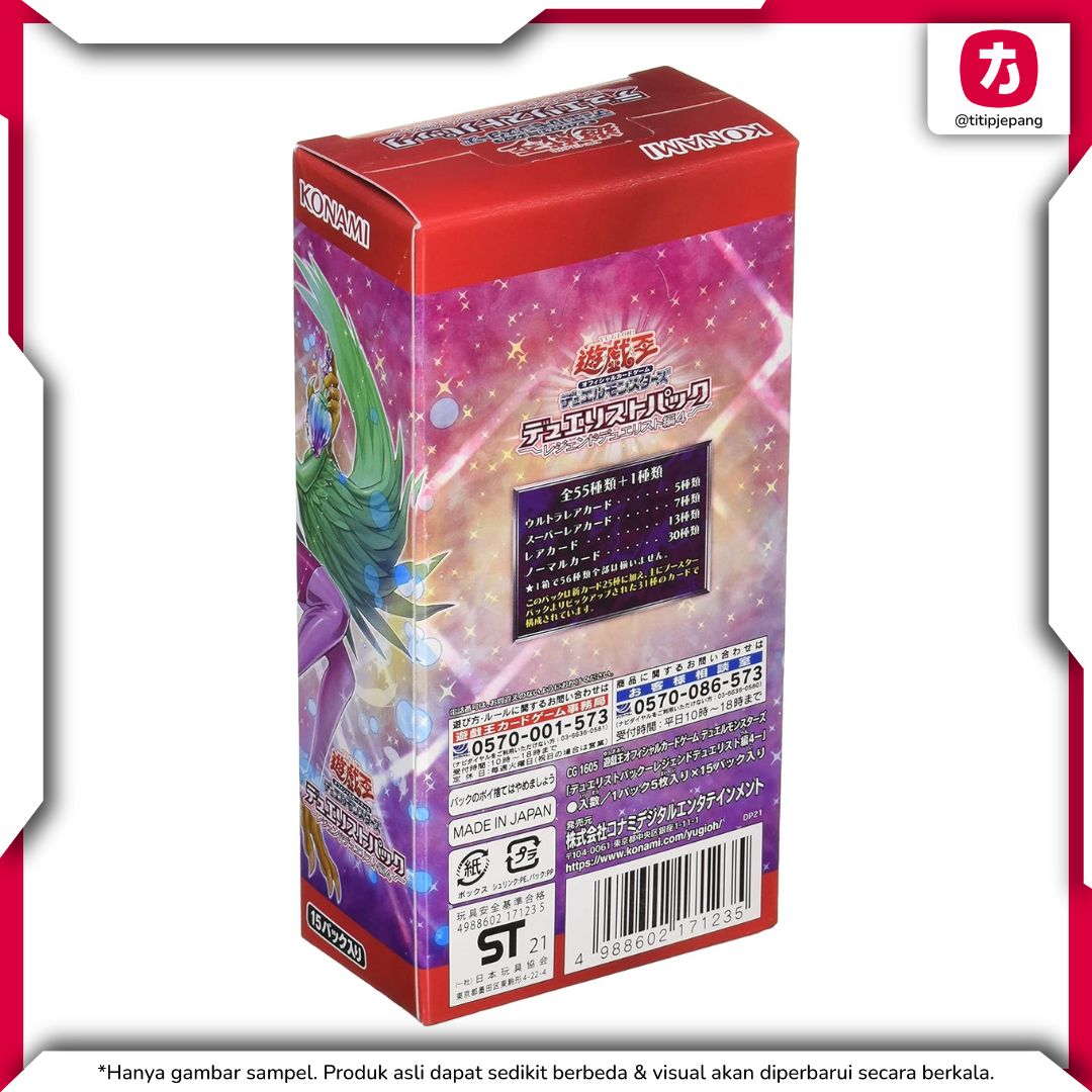 Kartu Yu-Gi-Oh! Duelist Pack Legend Duelist 4 untuk Koleksi dan Deck Kartu Yu-Gi-Oh! Duelist Pack Legend Duelist 4 untuk Koleksi dan Deck
