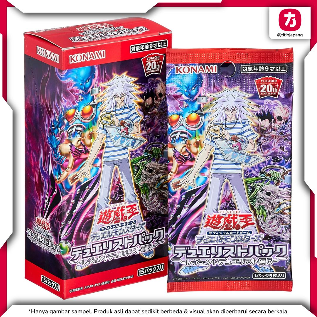 Kartu Yu-Gi-Oh! Duelist Pack Legend Duelist 5 untuk Koleksi dan Deck Kartu Yu-Gi-Oh! Duelist Pack Legend Duelist 5 untuk Koleksi dan Deck