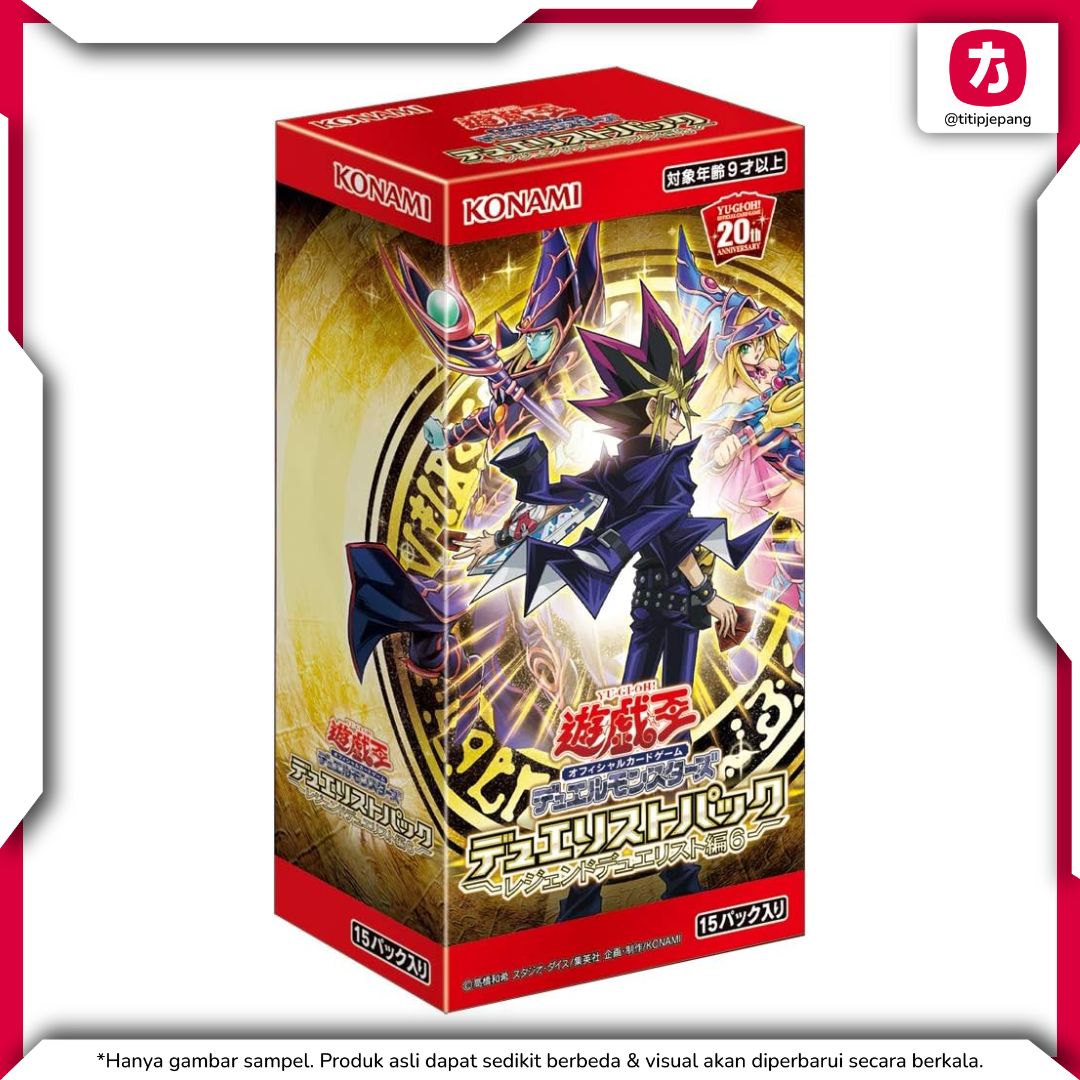 Kartu Yu-Gi-Oh! Duelist Pack Legend Duelist 6 untuk Koleksi dan Deck