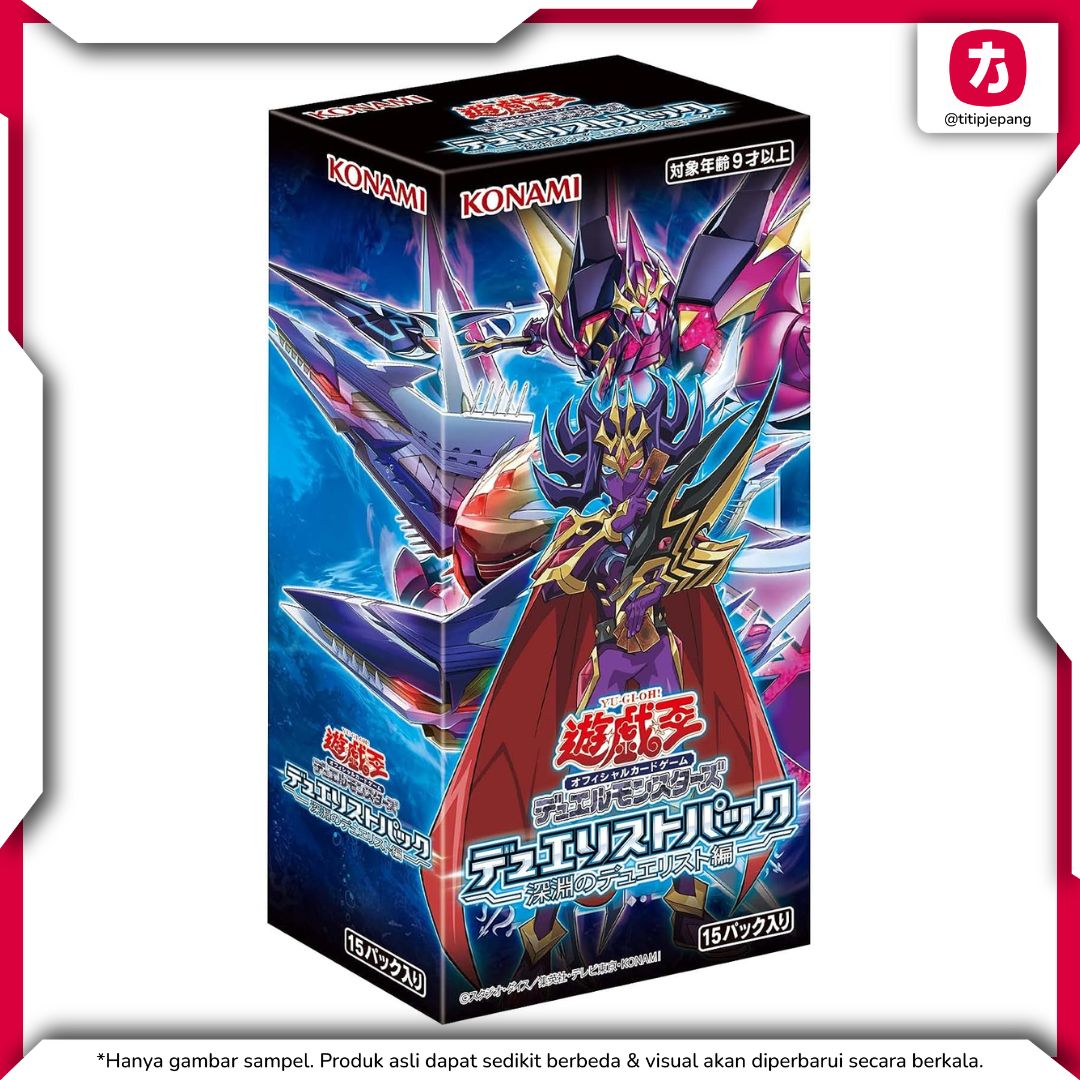 Kartu Yu-Gi-Oh! Duelist Pack Duelists of the Abyss untuk Koleksi dan Deck