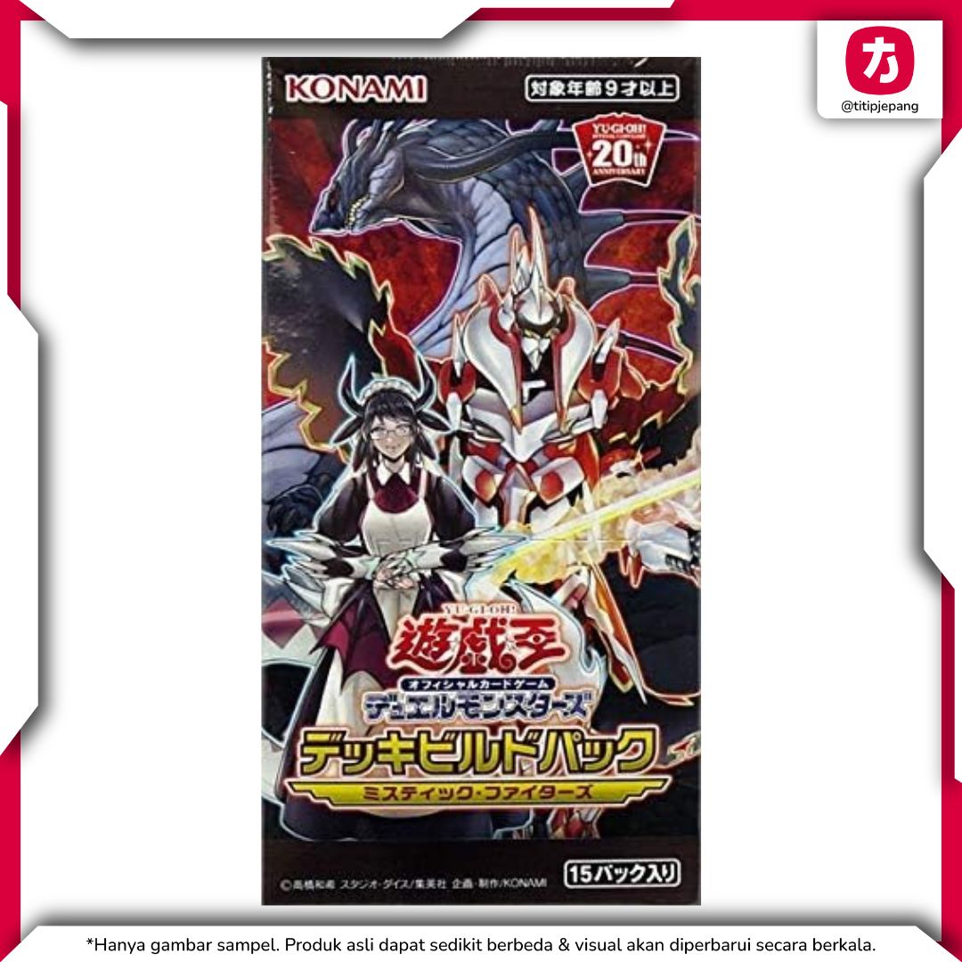 Kartu Yu-Gi-Oh! Card Game Deck Build Pack Mystic Fighters untuk Koleksi Kartu Yu-Gi-Oh! Card Game Deck Build Pack Mystic Fighters untuk Koleksi