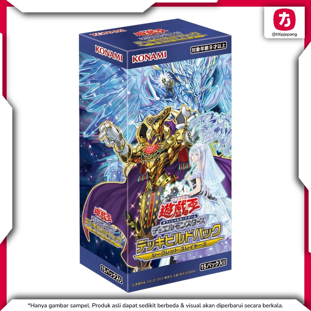 Kartu Yu-Gi-Oh! Card Game Deck Build Pack Secret Slayers Koleksi dan Duel