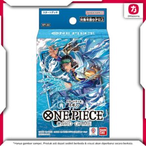 ST-33 Blue Kuzan Starter Deck One Piece Card Game Bandai Set of 2 Resmi ST-33 Blue Kuzan Starter Deck One Piece Card Game Bandai Set of 2 Resmi