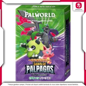 Palworld Dawn of Palpagos Trial Deck Green Purple Resmi Bushiroad Siap Main Palworld Dawn of Palpagos Trial Deck Green Purple Resmi Bushiroad Siap Main