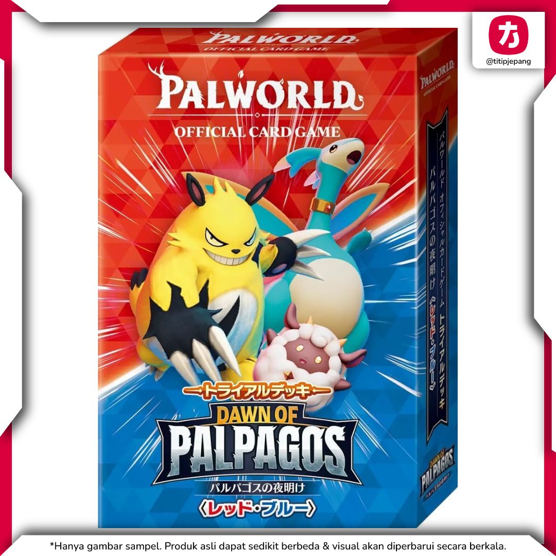 Palworld Trial Deck Red Blue Dawn of Palpagos Resmi Bushiroad Siap Bermain Palworld Trial Deck Red Blue Dawn of Palpagos Resmi Bushiroad Siap Bermain