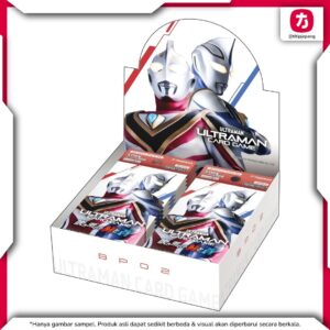 Ultraman Card Game Booster Pack 02 BP02 Raging Crimson Azure untuk Kolektor