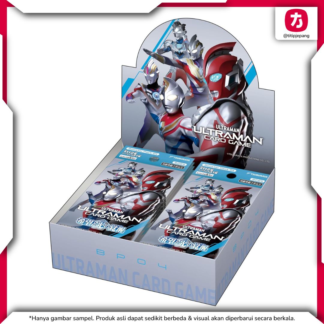 Ultraman Card Game Booster Pack 04 BP04 Awakening Hope Light untuk Koleksi Ultraman Card Game Booster Pack 04 BP04 Awakening Hope Light untuk Koleksi