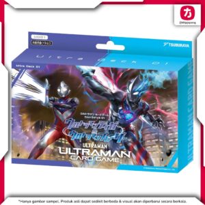 Ultraman Card Game Ultra Deck 01 Ultraman Tiga Blazar, Deck Siap Bermain
