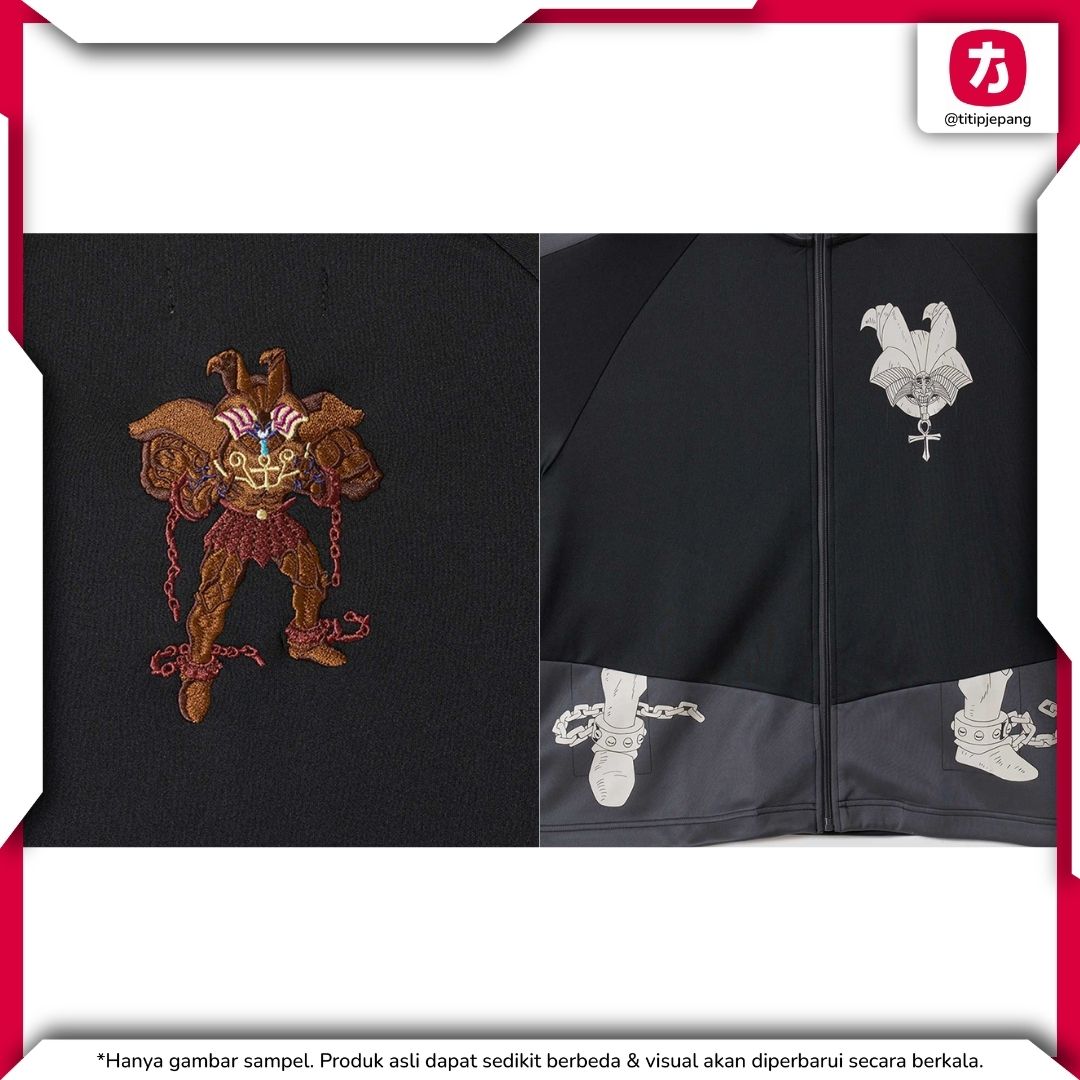 Jaket Exodia Graniph Yu-Gi-Oh! Duel Monsters Track Jacket Bordir Mewah