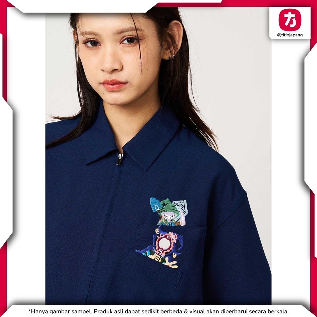 Kemeja Yu-Gi-Oh Graniph! Jounouchi's Strategy Zip-up