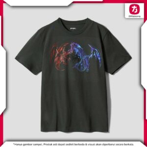 Kaos Graniph Yu-Gi-Oh! Duelist dengan Desain Tiga Duellist dan Monster