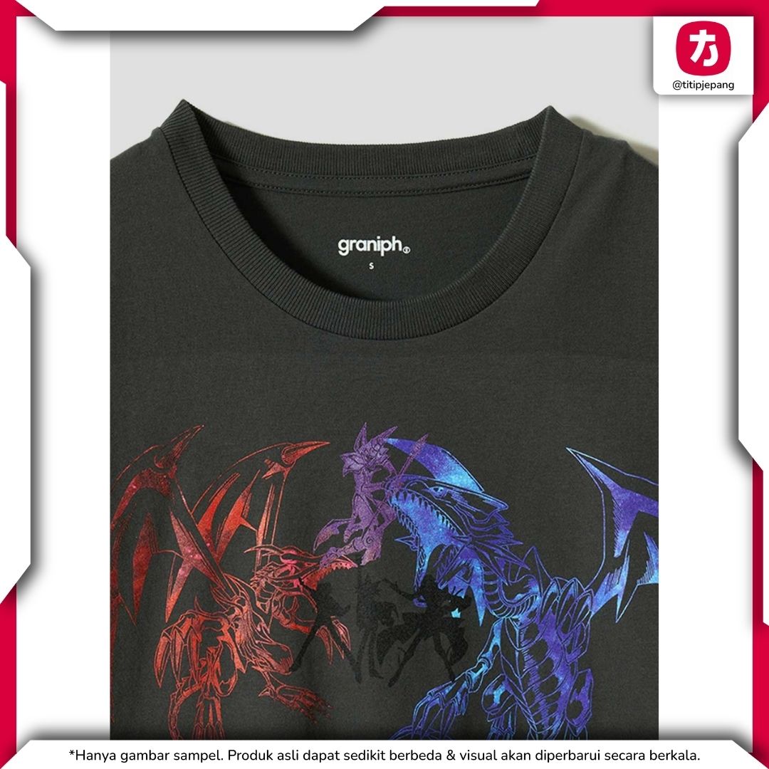 Kaos Graniph Yu-Gi-Oh! Duelist dengan Desain Tiga Duellist dan Monster