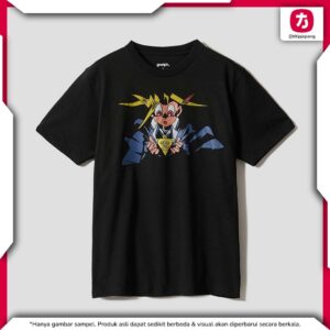 Kaos Graniph Yu-Gi-Oh! Yugi Muto dengan Desain Millennium Puzzle Khas Kaos Graniph Yu-Gi-Oh! Yugi Muto dengan Desain Millennium Puzzle Khas
