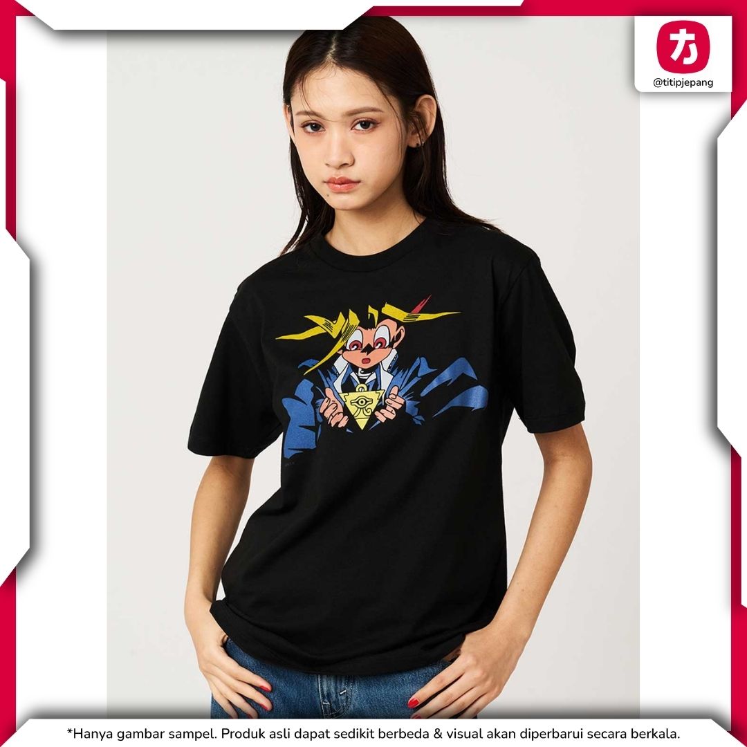 Kaos Graniph Yu-Gi-Oh! Yugi Muto dengan Desain Millennium Puzzle Khas