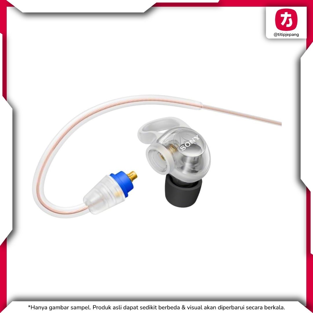Sony IER-M500 In-Ear Monitor Clear untuk Stage Performance (Earphone Sony)