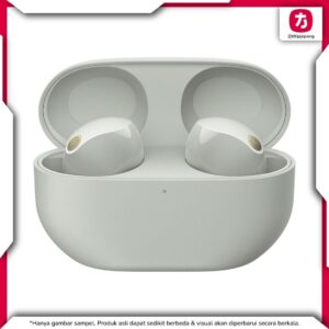 Sony WF-1000XM5 Wireless Earphones Platinum Silver dengan Noise Cancelling (Earphone Sony)