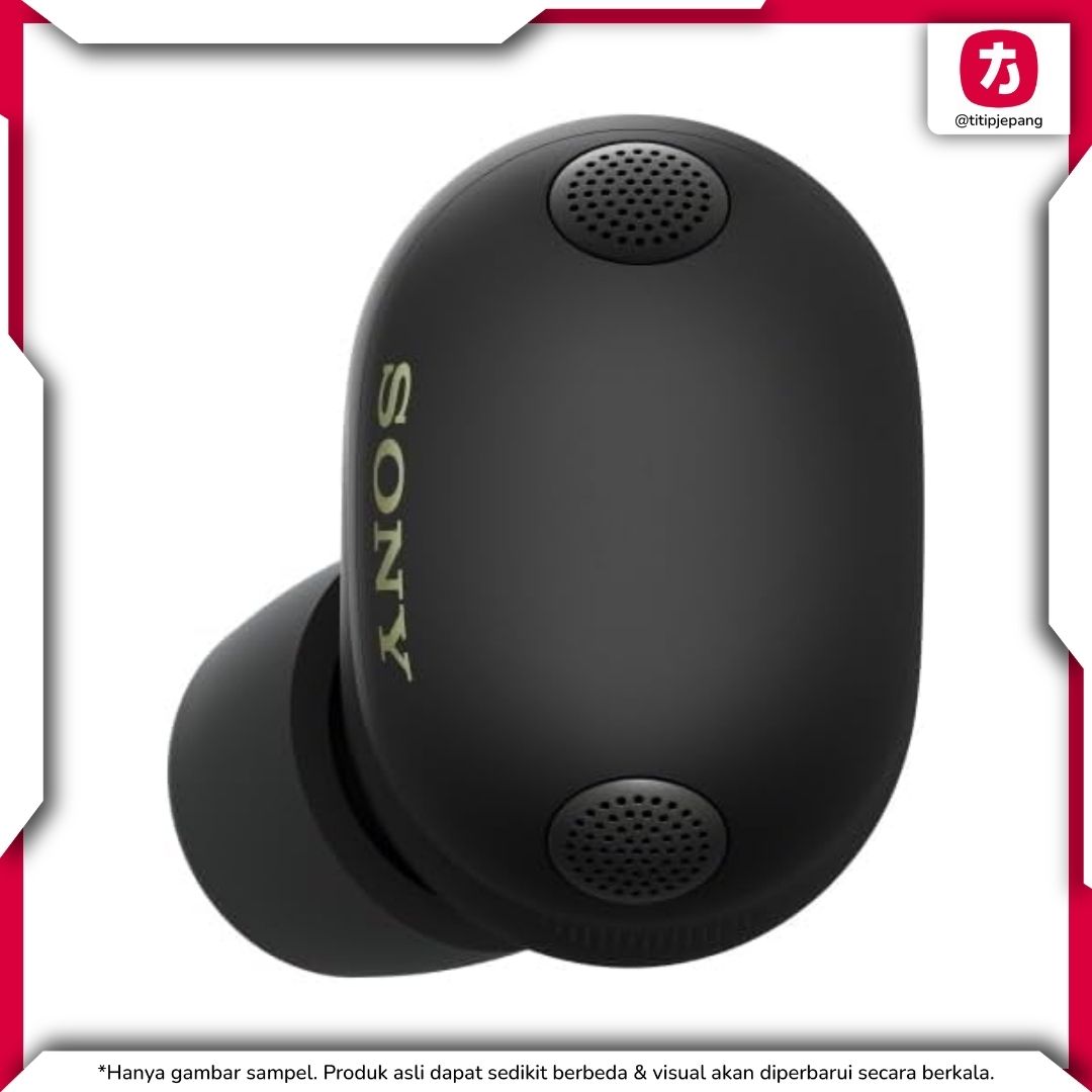 Sony WF-1000XM6 Wireless Earbuds Black dengan Noise Cancelling (Sony Earphone)