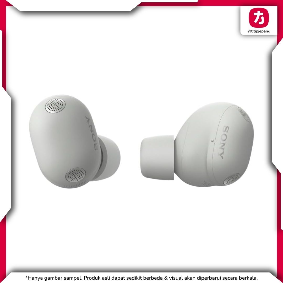  Sony WF-1000XM6 Wireless Earbuds Silver dengan Noise Cancelling (Sony Earphone) 