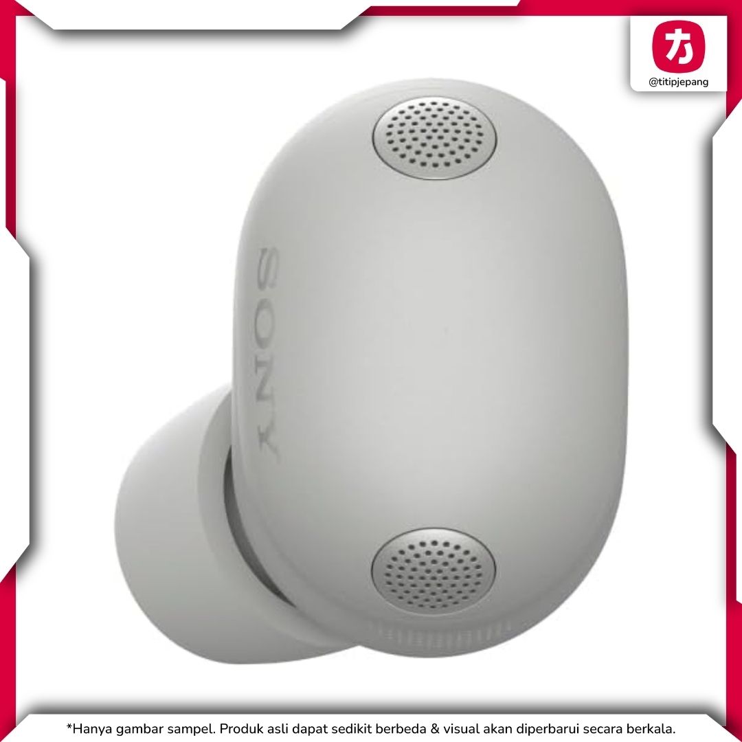  Sony WF-1000XM6 Wireless Earbuds Silver dengan Noise Cancelling (Sony Earphone) 