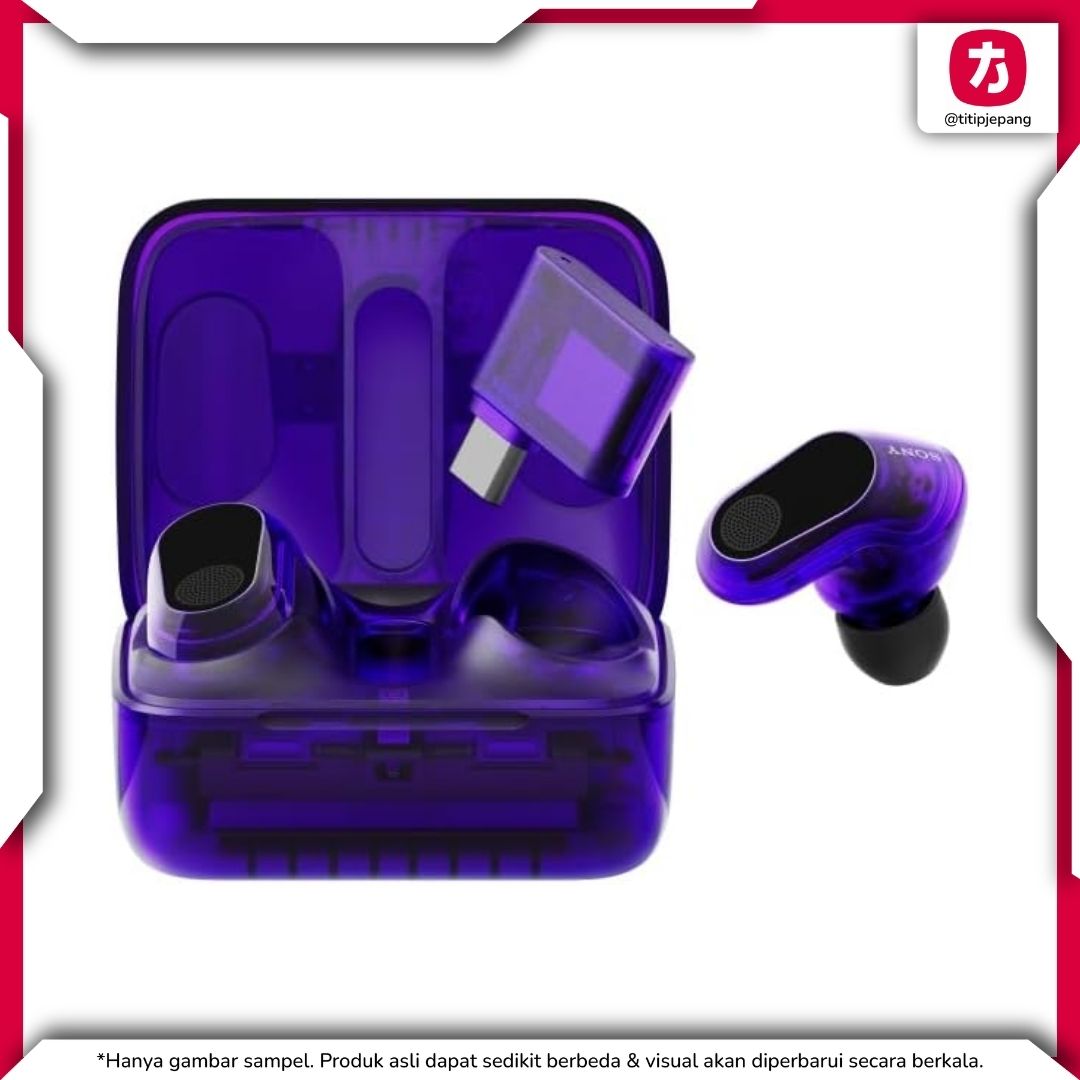 Sony INZONE Buds WF-G700N Gaming Earphones Fnatic Supervised Glass Purple