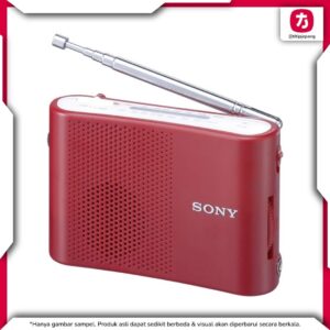 Sony ICF-51 FM AM Portable Radio Red Sony ICF-51 FM AM Portable Radio Red