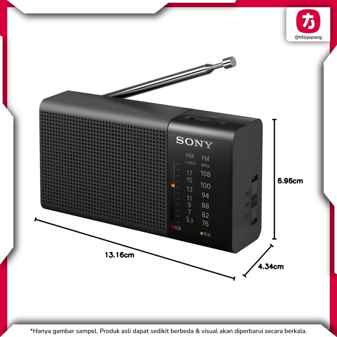 Sony ICF-P37 Handy Portable Radio Black FM AM (Radio Sony) Sony ICF-P37 Handy Portable Radio Black FM AM (Radio Sony)