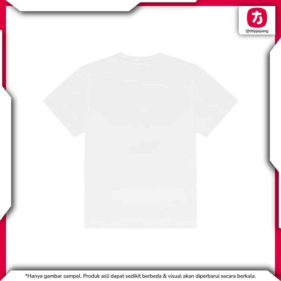 T-Shirt Denim Tears Adg Tee White - Casual Streetwear Pria