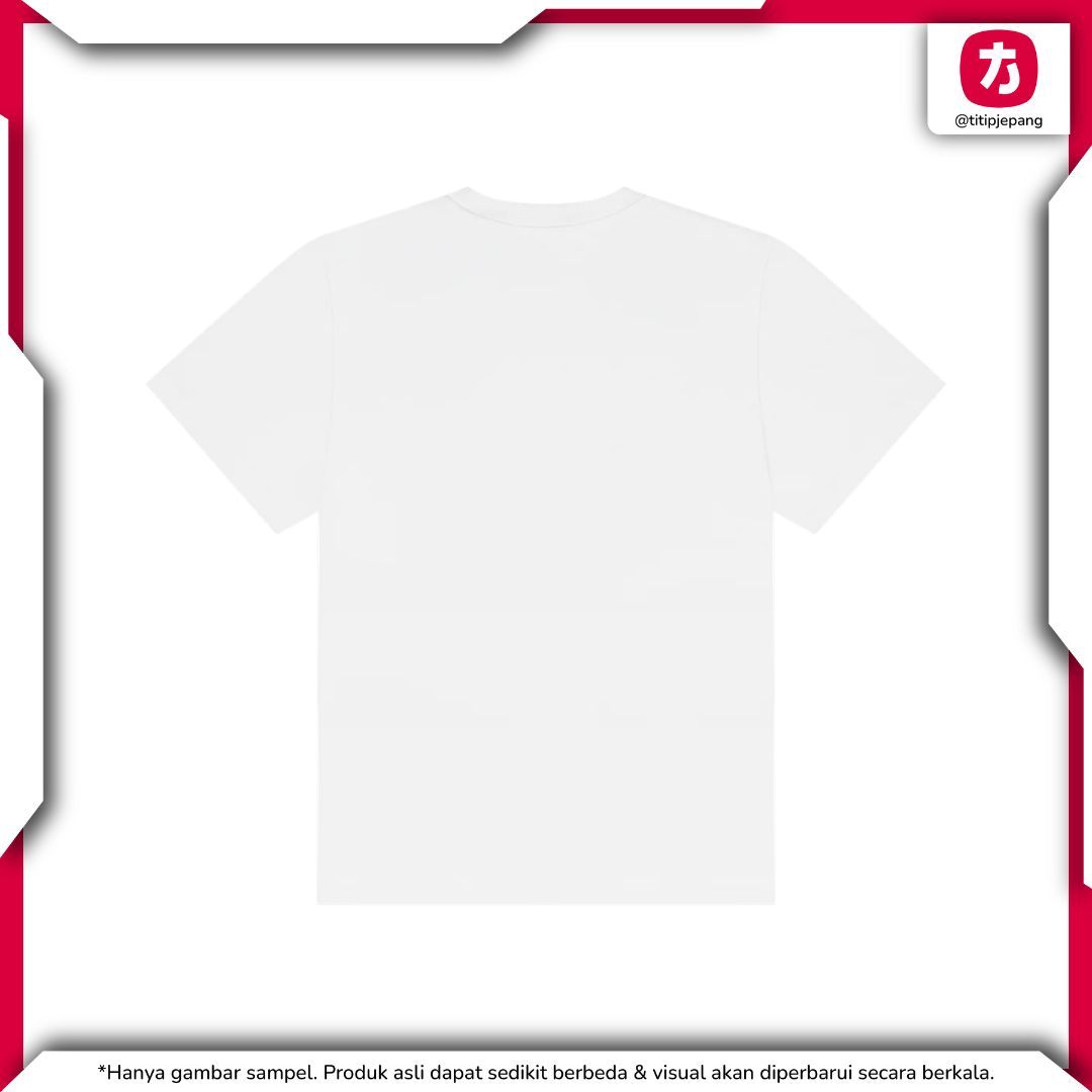T-Shirt Denim Tears Stan Tee White - Casual Streetwear Pria T-Shirt Denim Tears Stan Tee White - Casual Streetwear Pria
