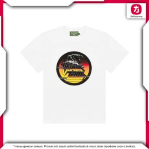 T-Shirt Denim Tears Nightlife Tee White - Casual Streetwear Pria T-Shirt Denim Tears Nightlife Tee White - Casual Streetwear Pria