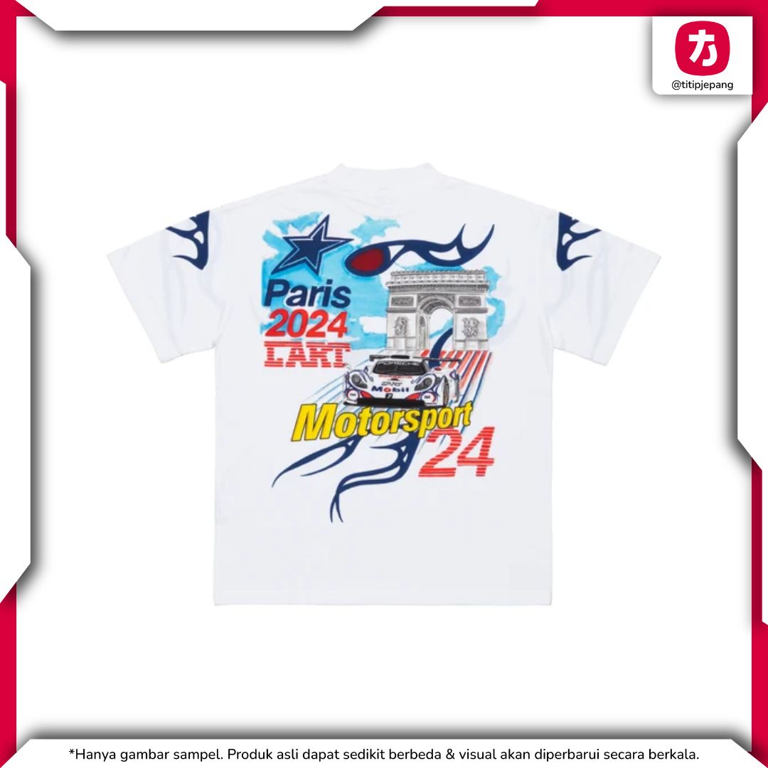  T-Shirt KAR Salomon Arc De Triomphe White - Streetwear Pria 