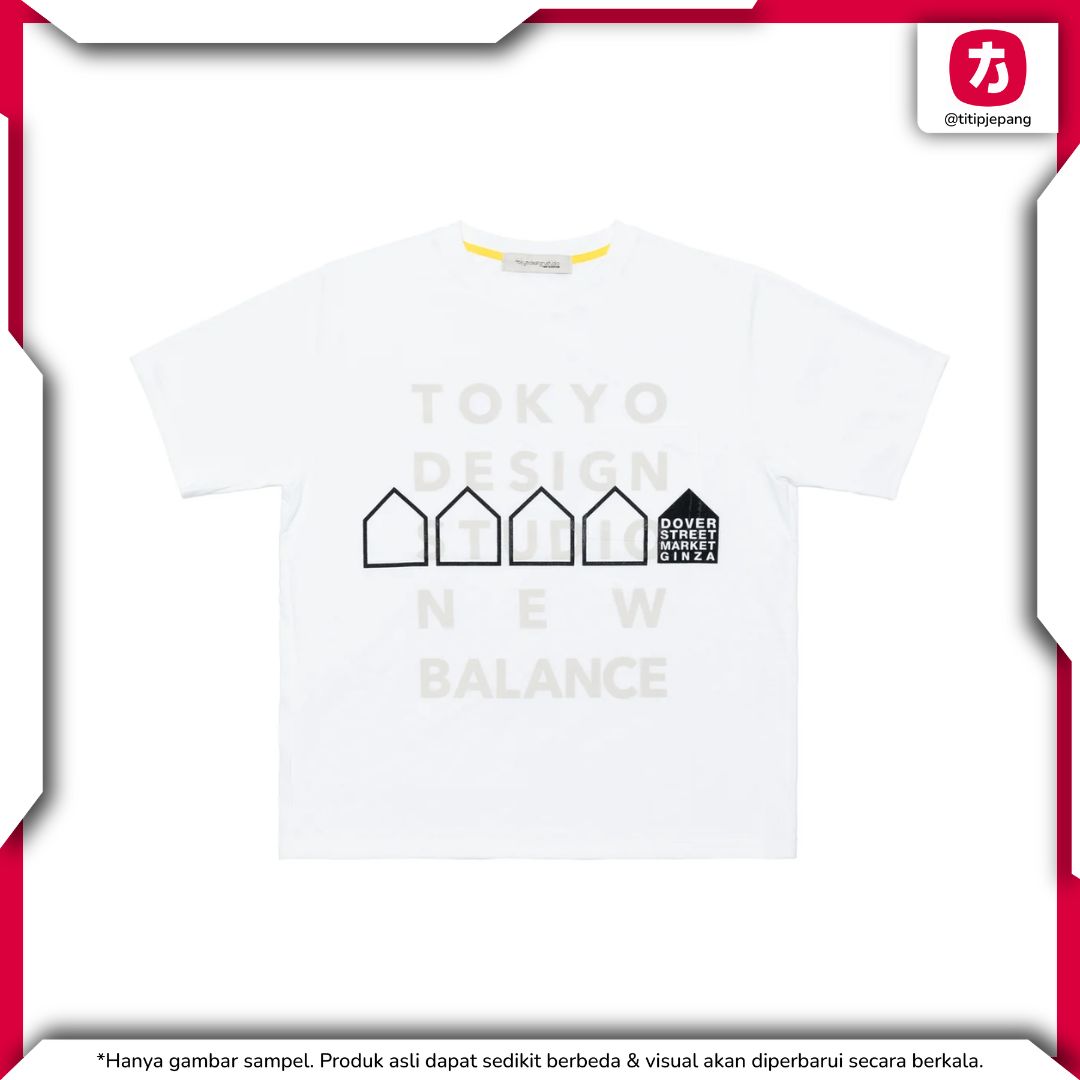 T-Shirt New Balance Dsm Custom Zm-T002-051 White T-Shirt New Balance Dsm Custom Zm-T002-051 White